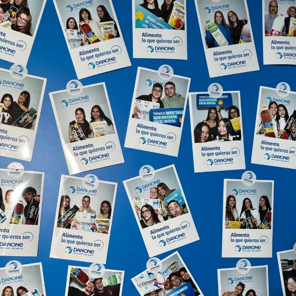 Mural de fotos evento