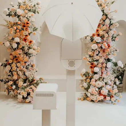 parte trasera fotomaton glam