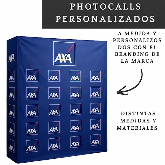 Photocall personalizado para eventos