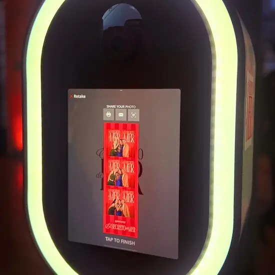 fotomaton con copias impresas