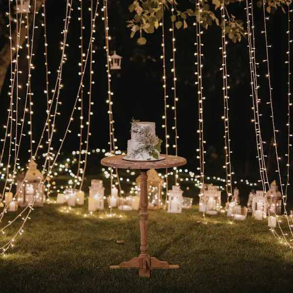 Iluminaciones boda en fincas