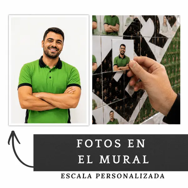 Fotos mosaic wall