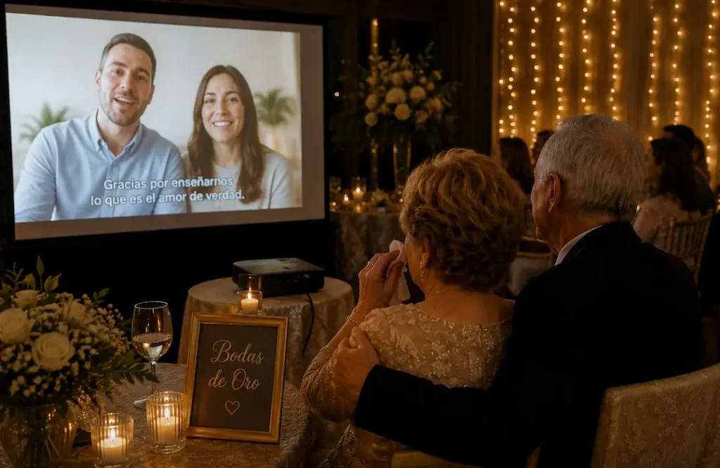 video emotivo bodas de oro